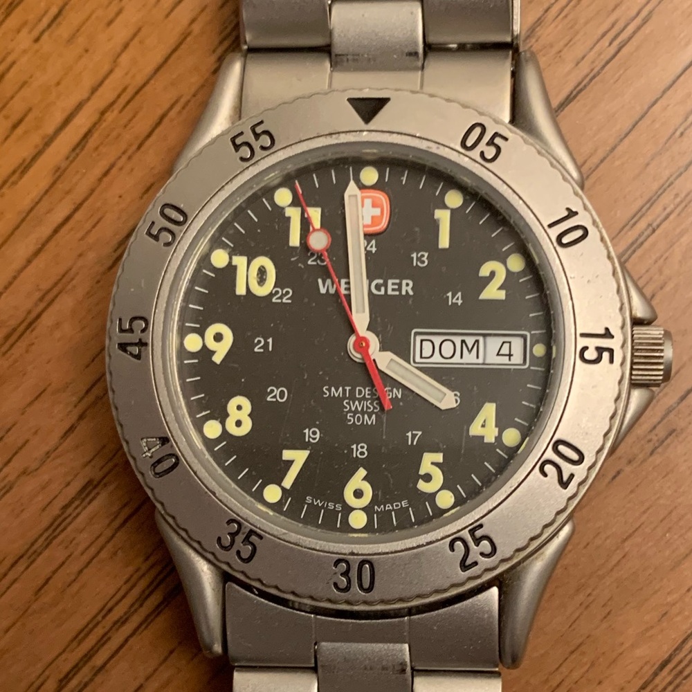 Wenger Swiss watch.